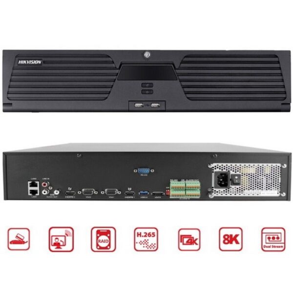 NVR Hikvision 64 CHAINES