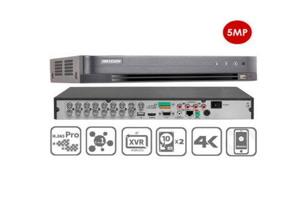 Hikvision XVR 16 CHAINES 5MP ACUSENSE